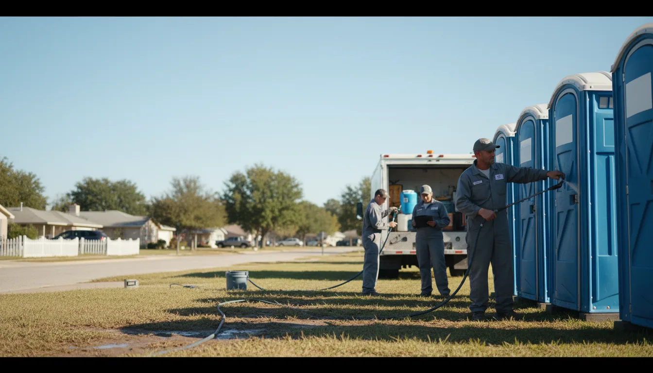 Long-Term Portable Toilet Rental in Oldenburg, IN near me